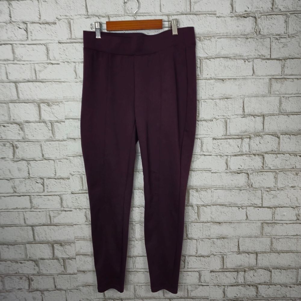 Maurcies dark purple skinny pants-leggings